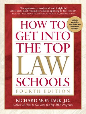cover image of How to Get Into the Top Law Schools